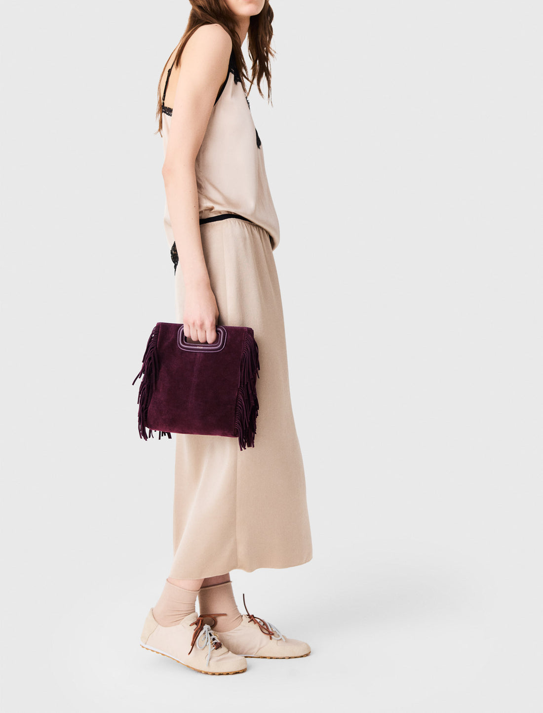 Bolso M de ante