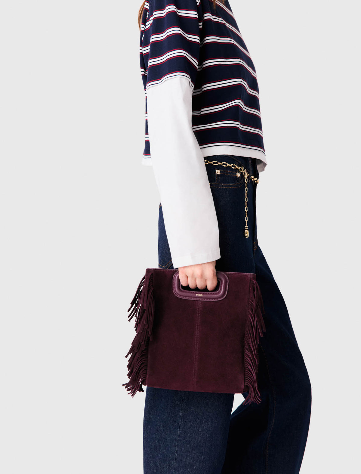 Bolso M de ante