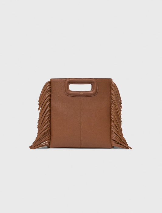 Bolso M de piel granulada