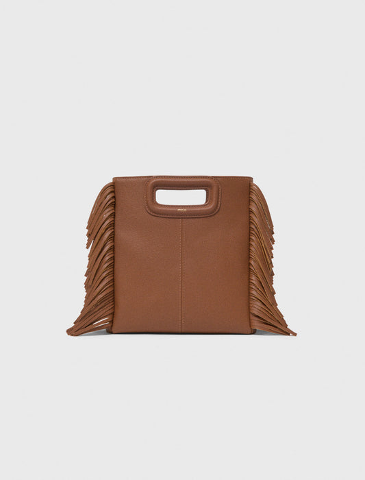 Bolso M de piel granulada