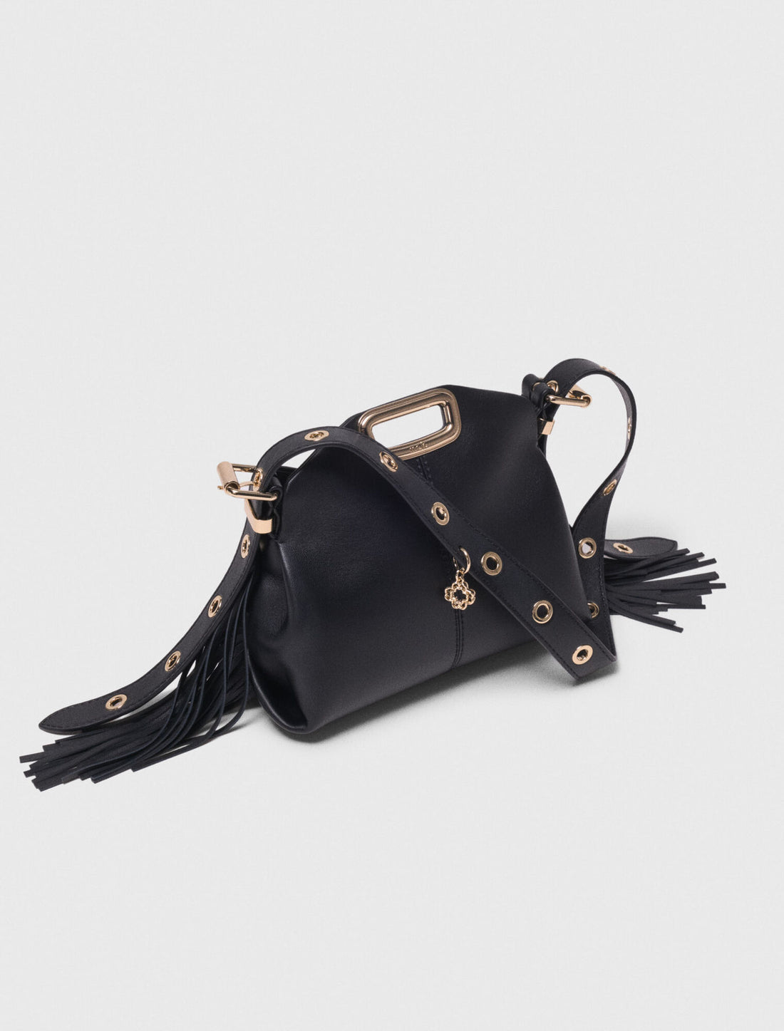 Bolso Miss M mini con asa dorada