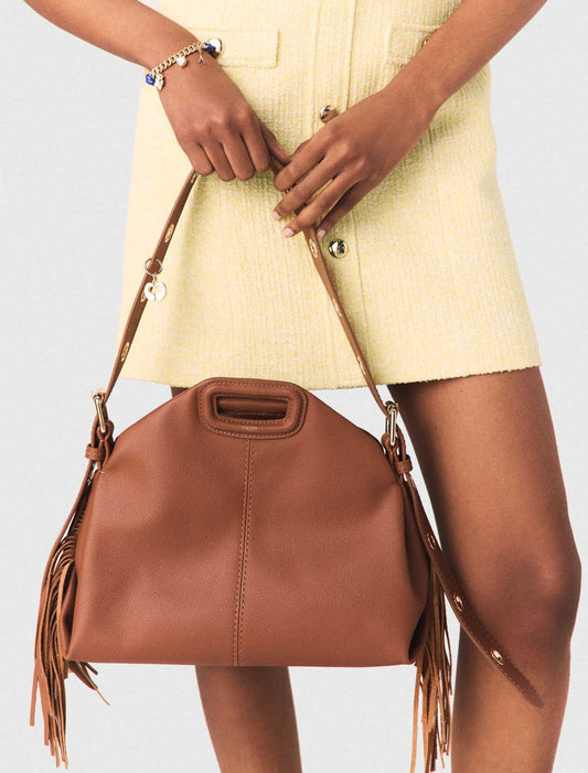 Bolso Miss M de cuero granulado