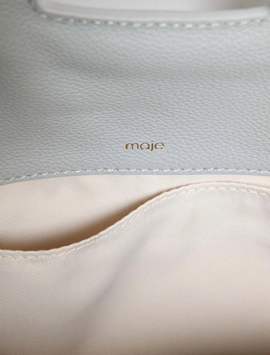 Bolso Miss M de cuero granulado