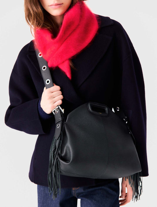 Bolso Miss M de cuero granulado