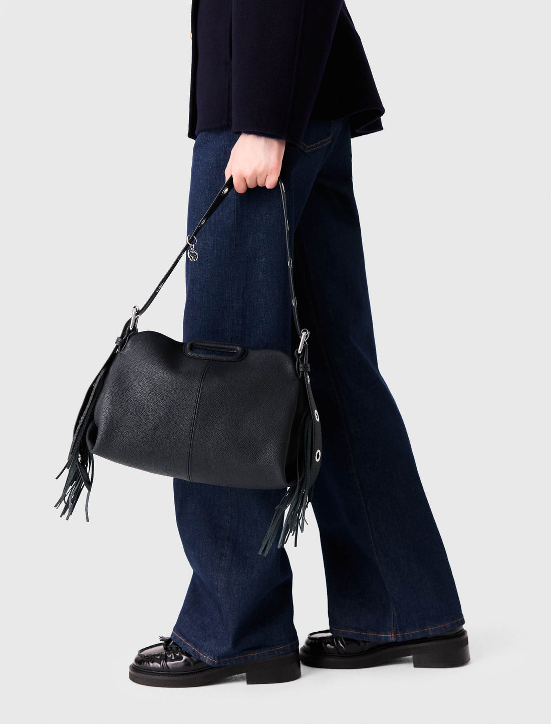 Bolso Miss M de cuero granulado