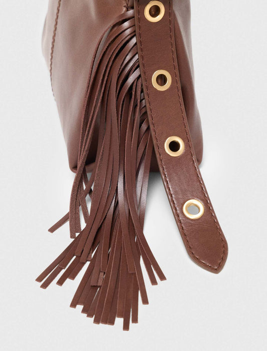 Bolso Miss M mini de piel «vintage»