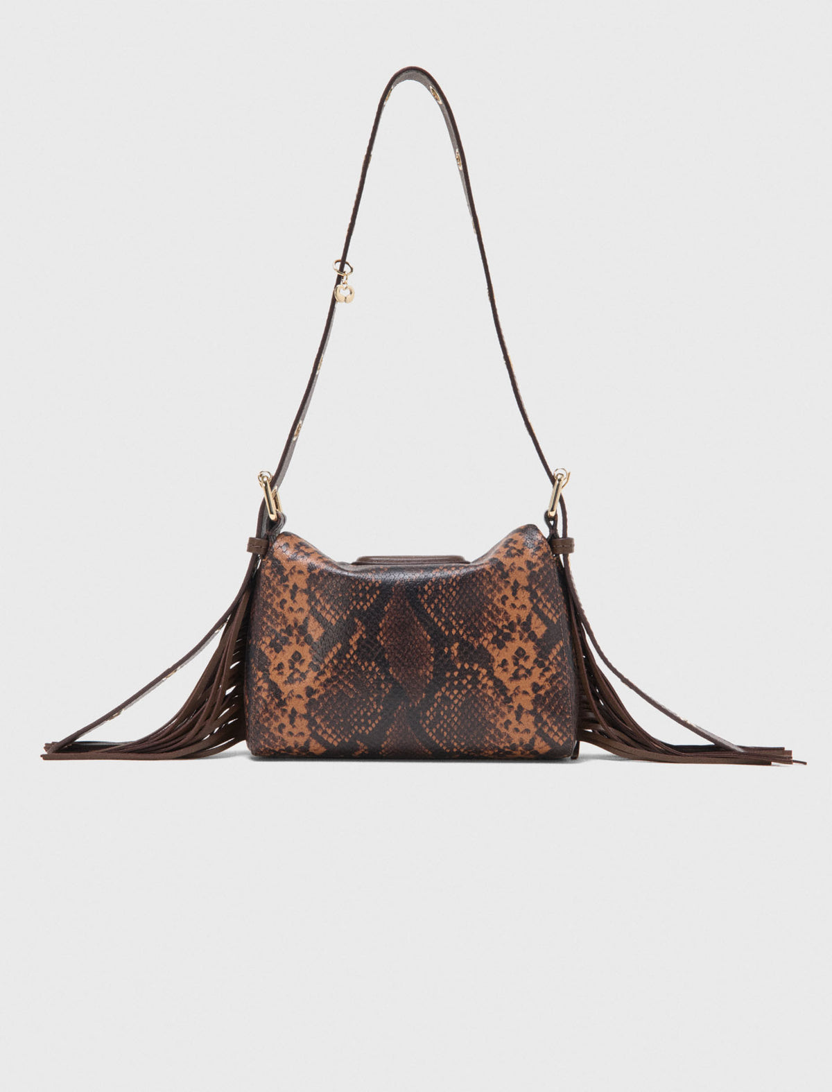 Bolso Miss M mini de piel repujada