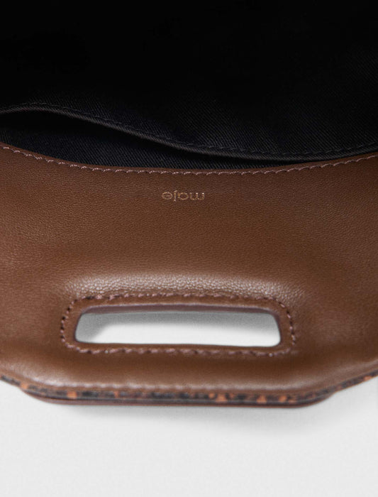Bolso Miss M mini de piel repujada