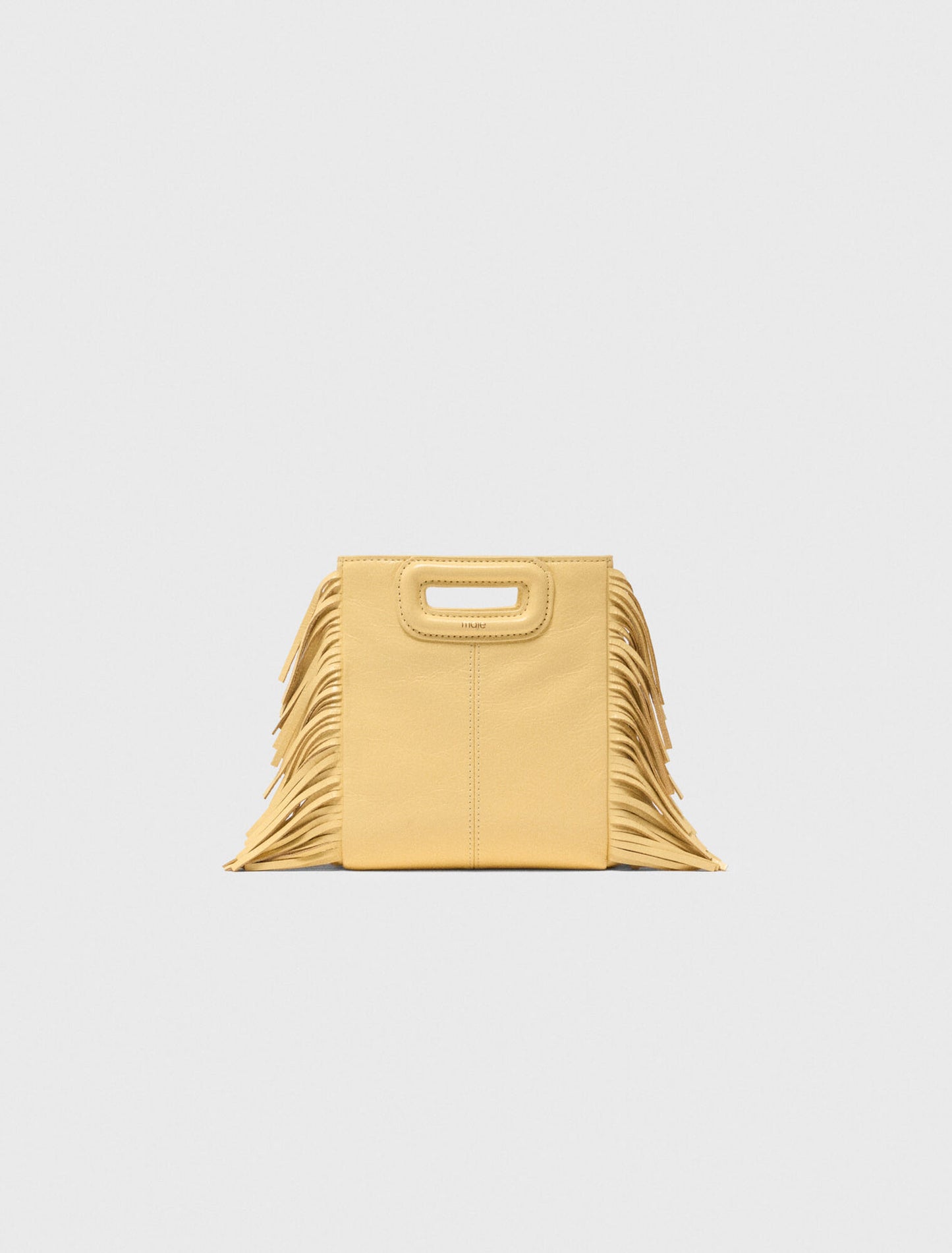 Bolso M Mini cuero craquelado mate