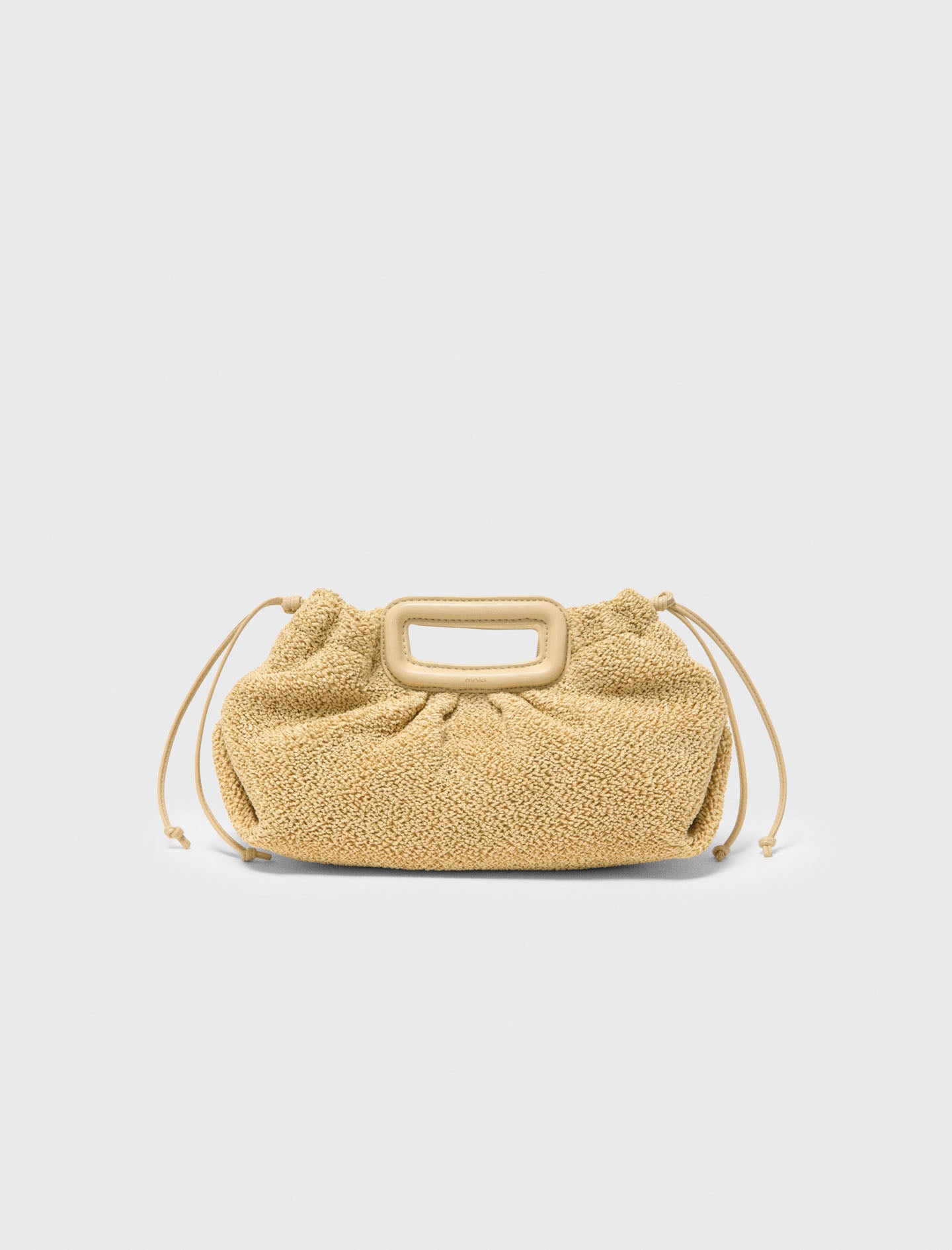 Bolso de mano Mipli con efecto rizado