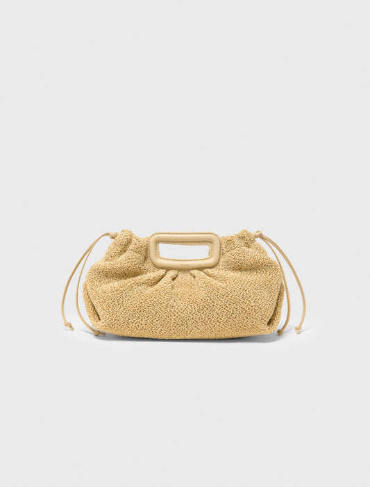 Bolso de mano Mipli con efecto rizado