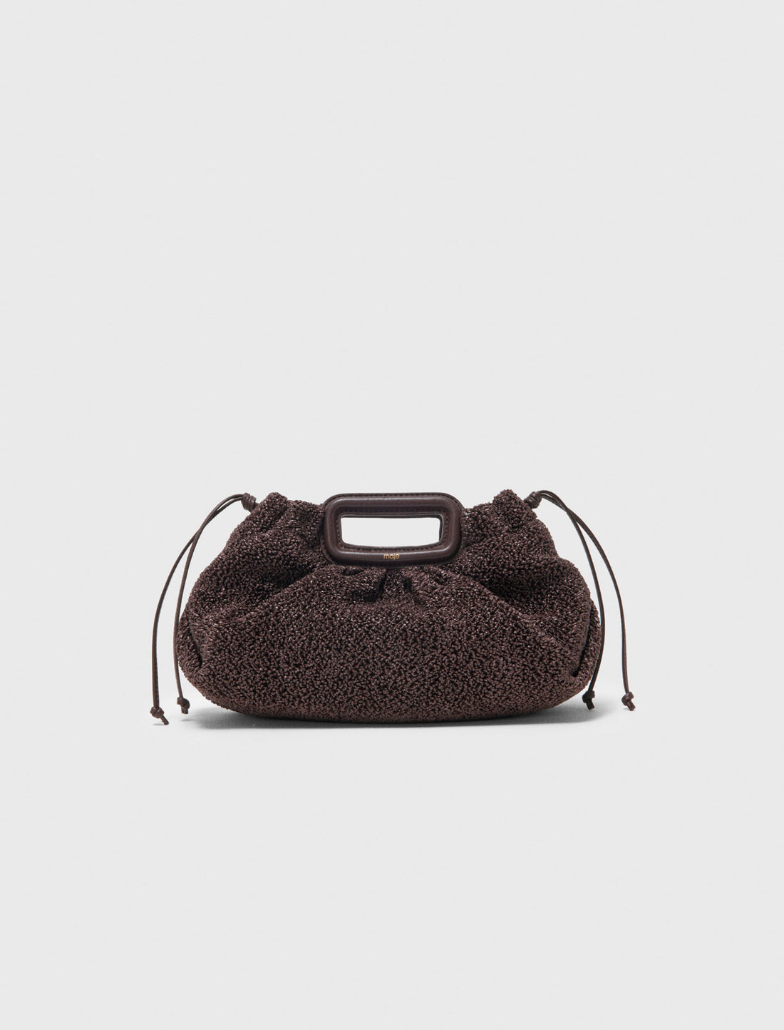 Bolso de mano Mipli con efecto rizado