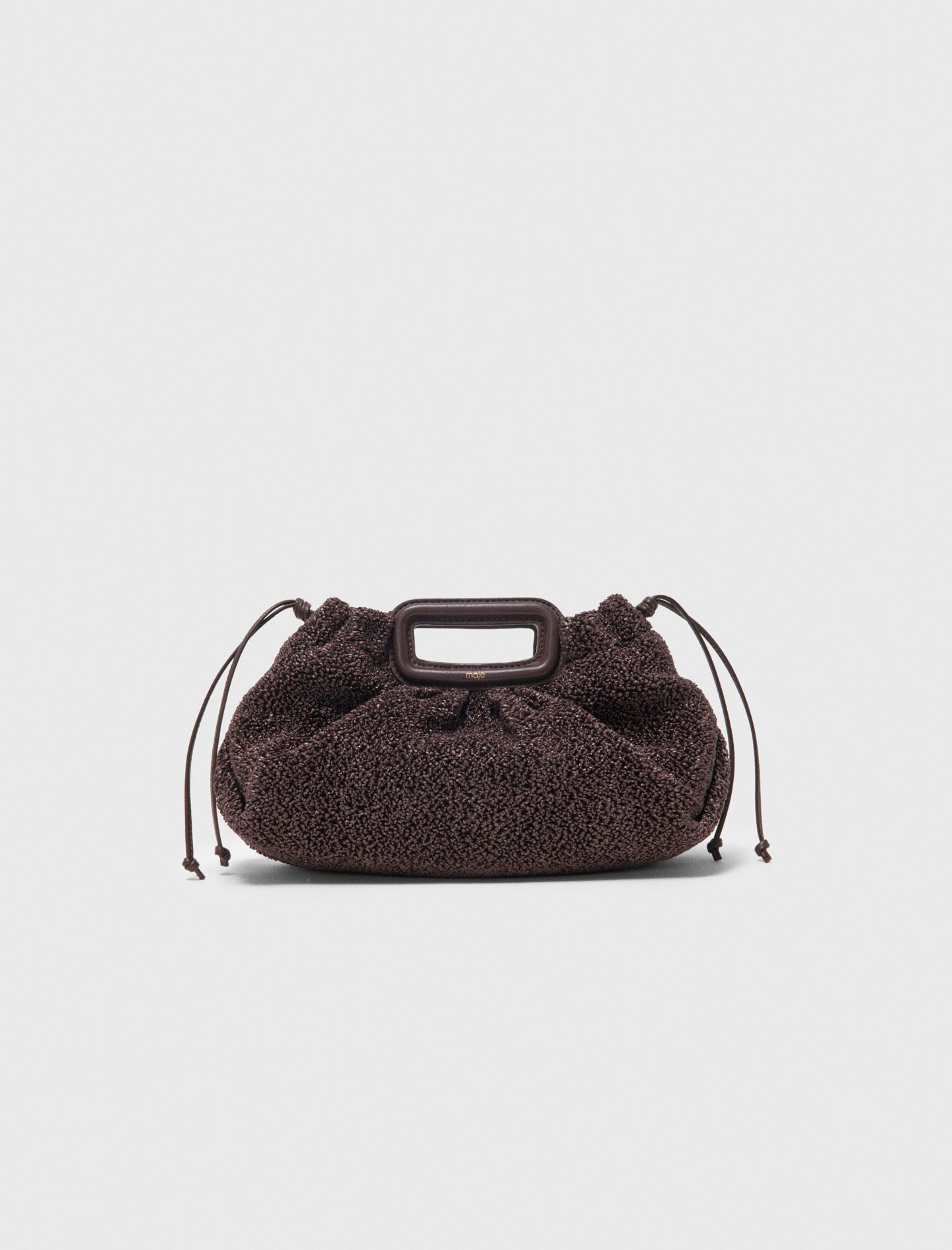 Bolso de mano Mipli con efecto rizado
