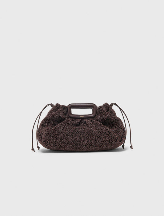 Bolso de mano Mipli con efecto rizado