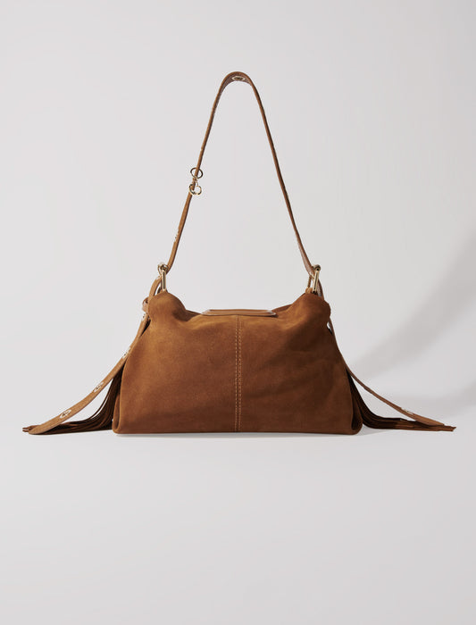 Bolso Miss M de gamuza