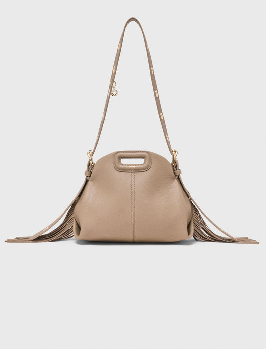 Bolso Miss M mini de piel granulada