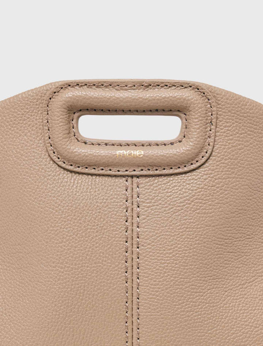 Bolso Miss M mini de piel granulada