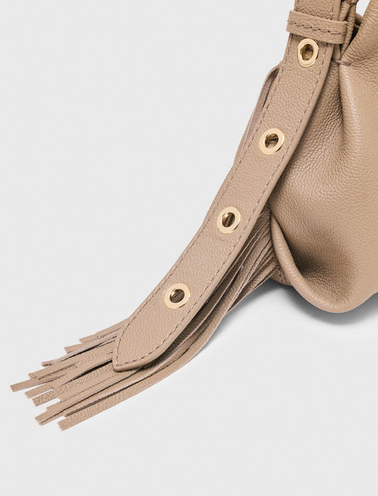 Bolso Miss M mini de piel granulada