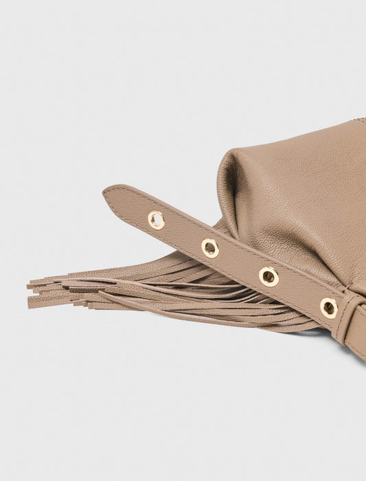 Bolso Miss M mini de piel granulada