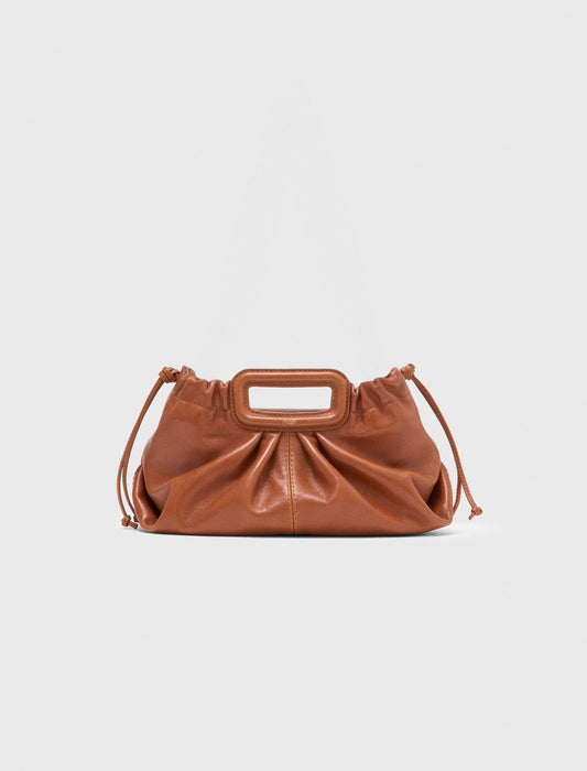Clutch Milpli de cuero liso