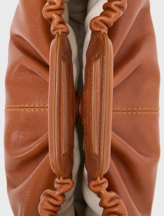 Clutch Milpli de cuero liso