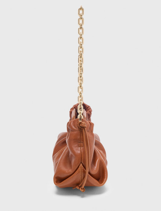 Clutch Milpli de cuero liso