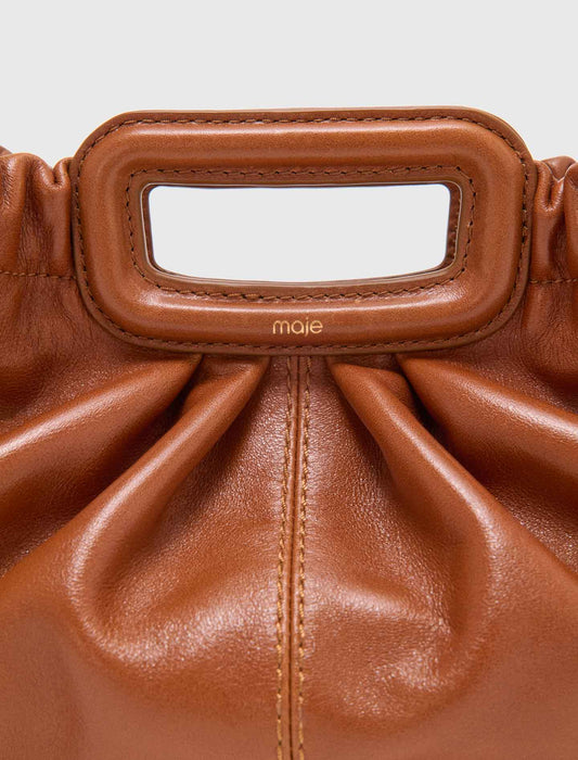 Clutch Milpli de cuero liso