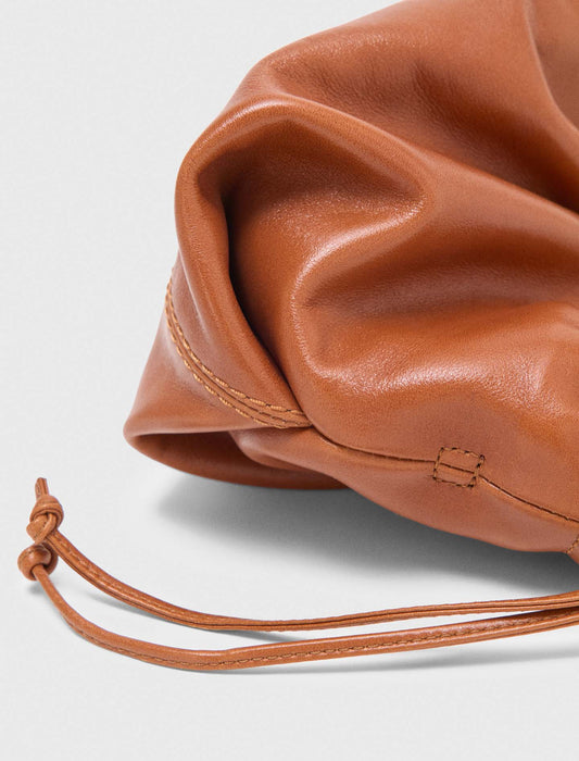 Clutch Milpli de cuero liso