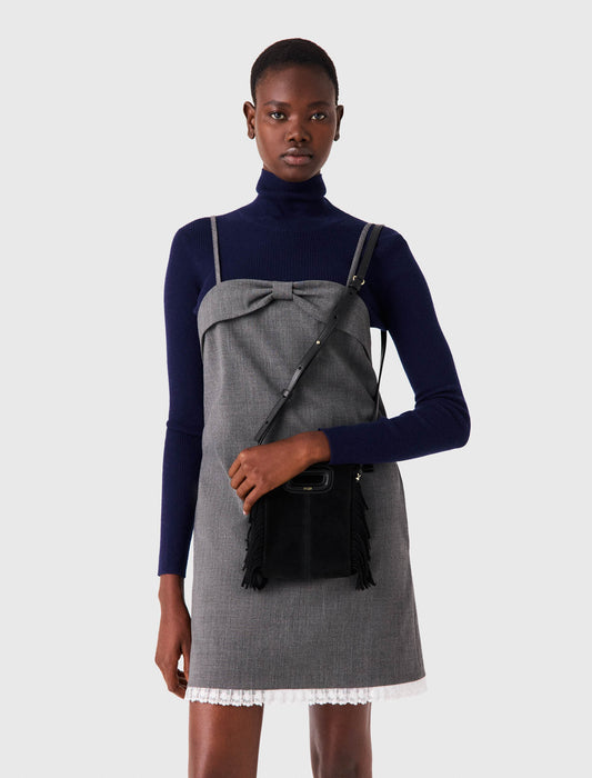 Bolso M mini de ante