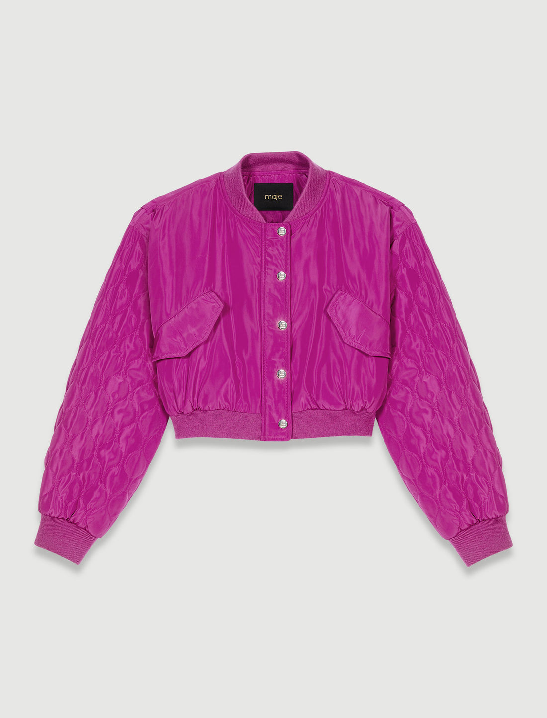 Cazadora bomber corta