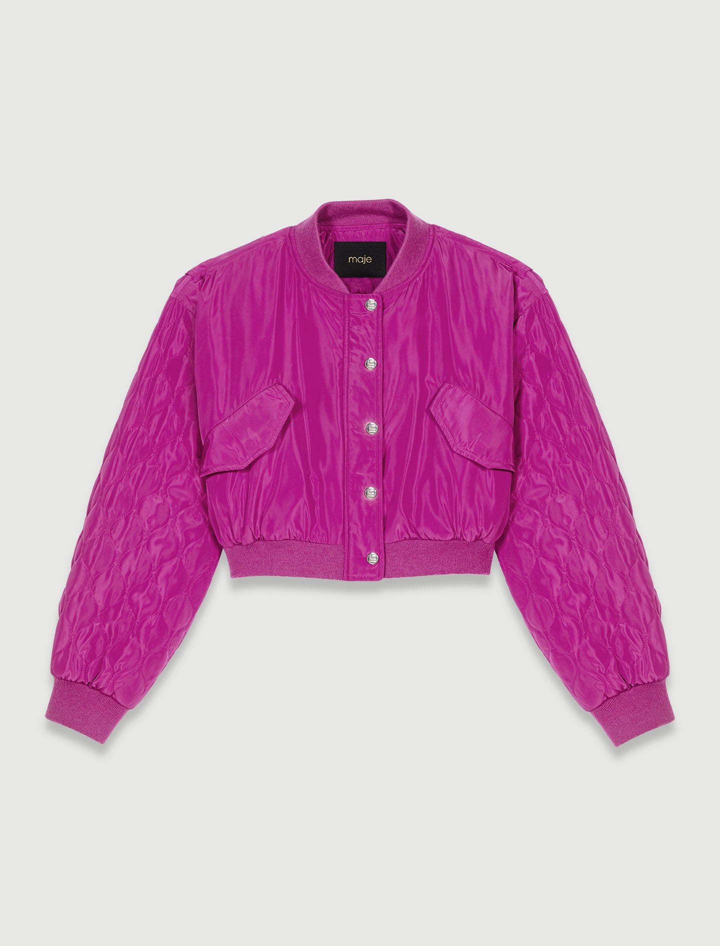 Cazadora bomber corta
