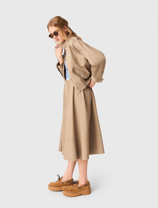 Cazadora bomber de algodón