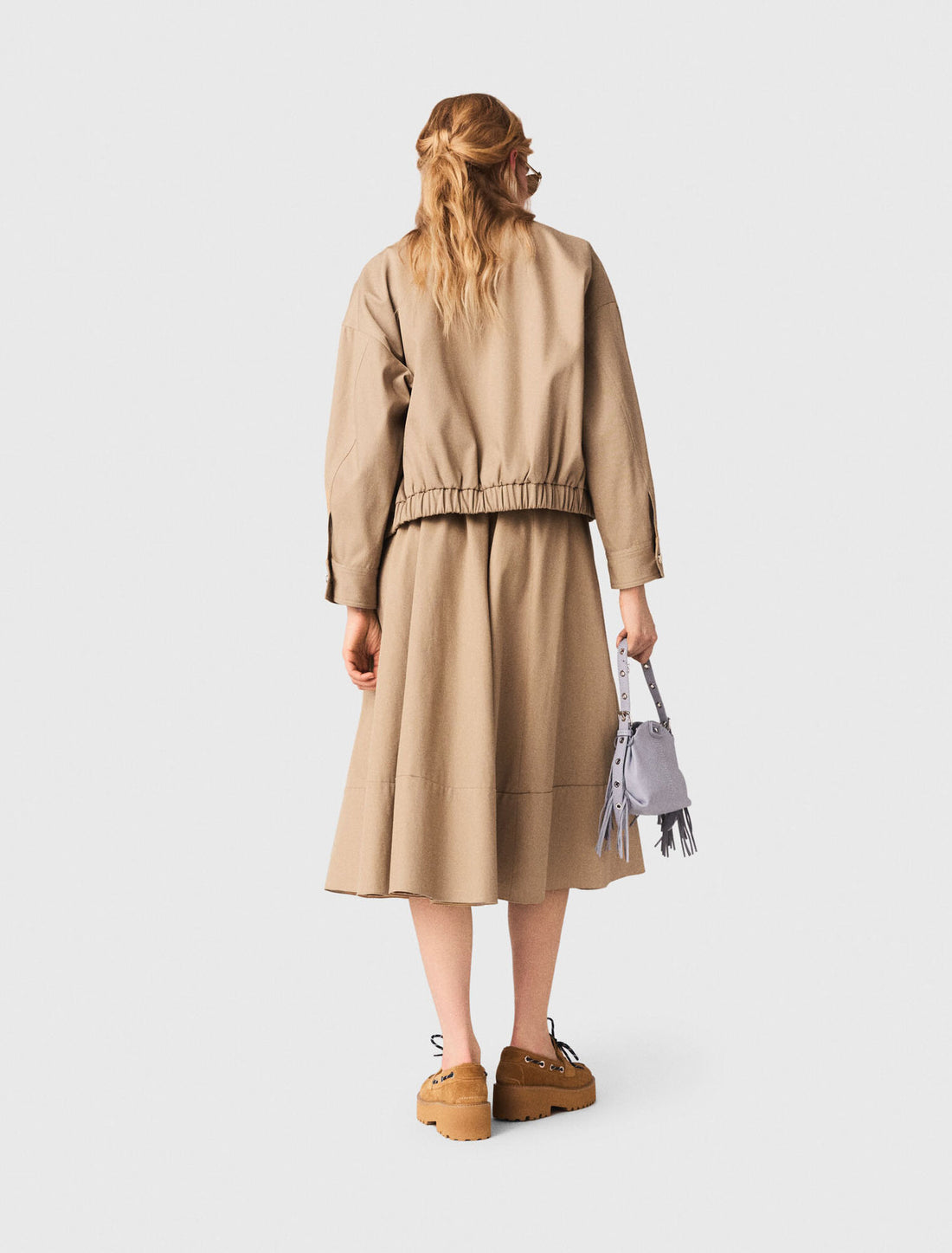 Cazadora bomber de algodón