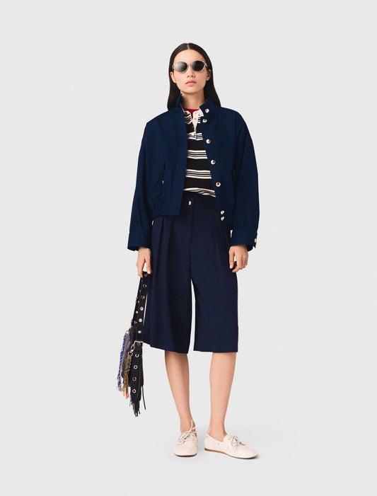 Cazadora bomber de algodón