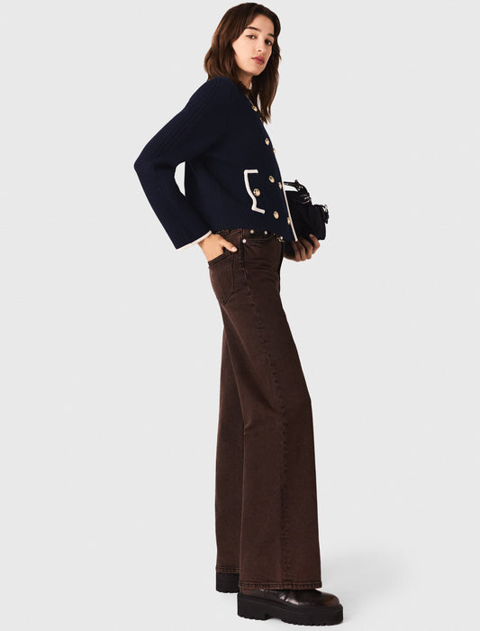 Chaqueta estructurada de punto