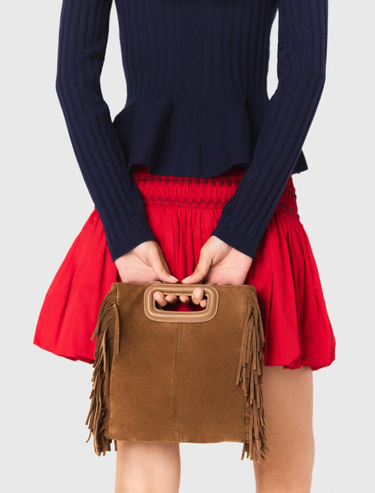 Cárdigan con cintura péplum