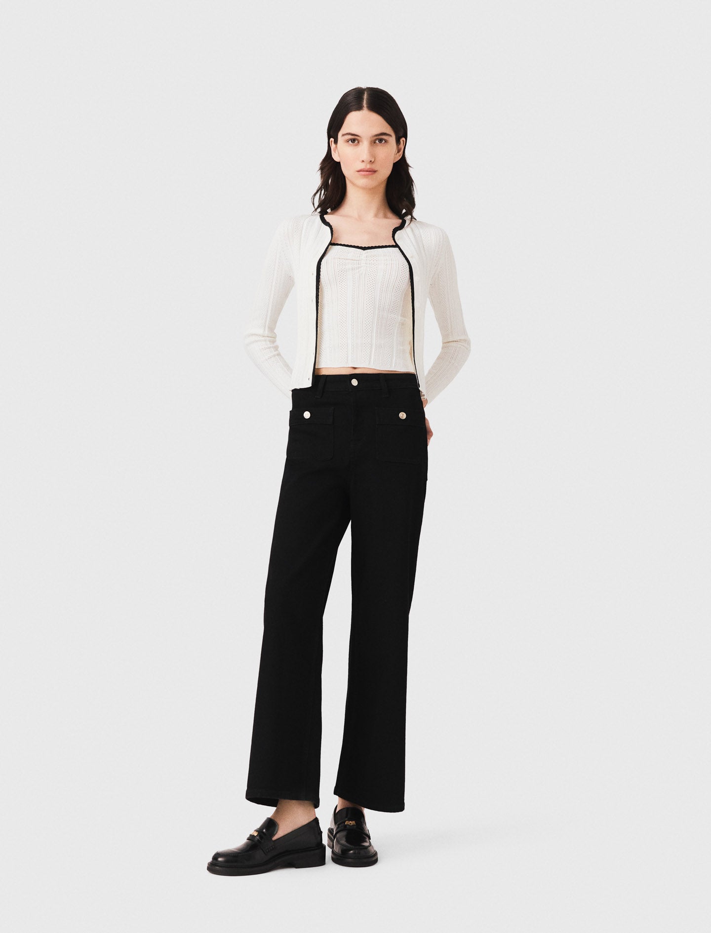 Twinset de punto calado