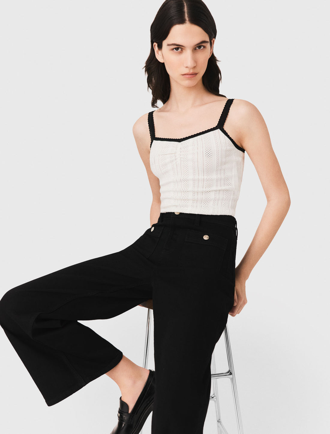 Twinset de punto calado