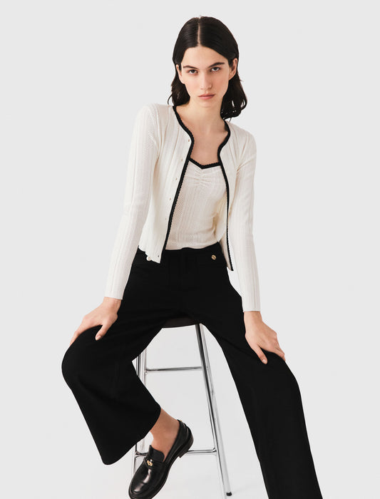 Twinset de punto calado