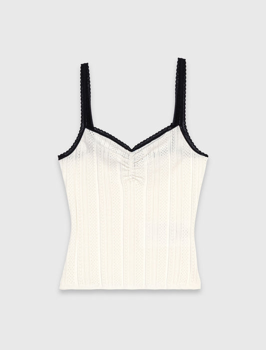 Twinset de punto calado
