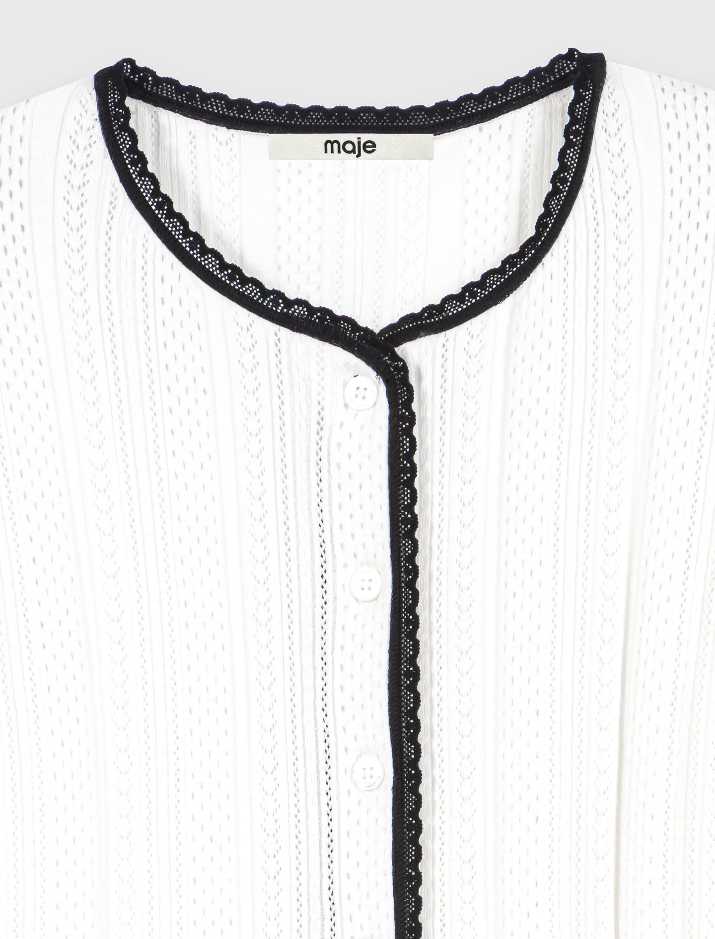 Twinset de punto calado