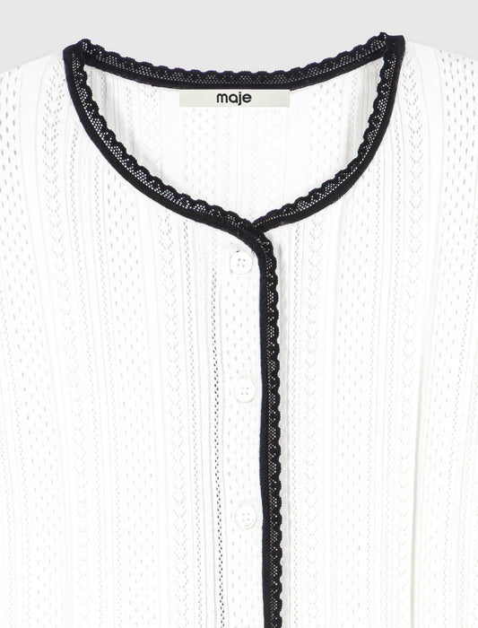 Twinset de punto calado