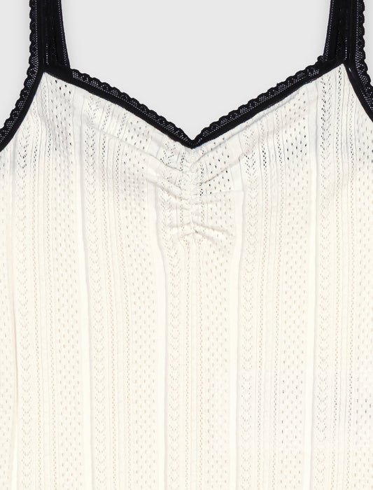 Twinset de punto calado