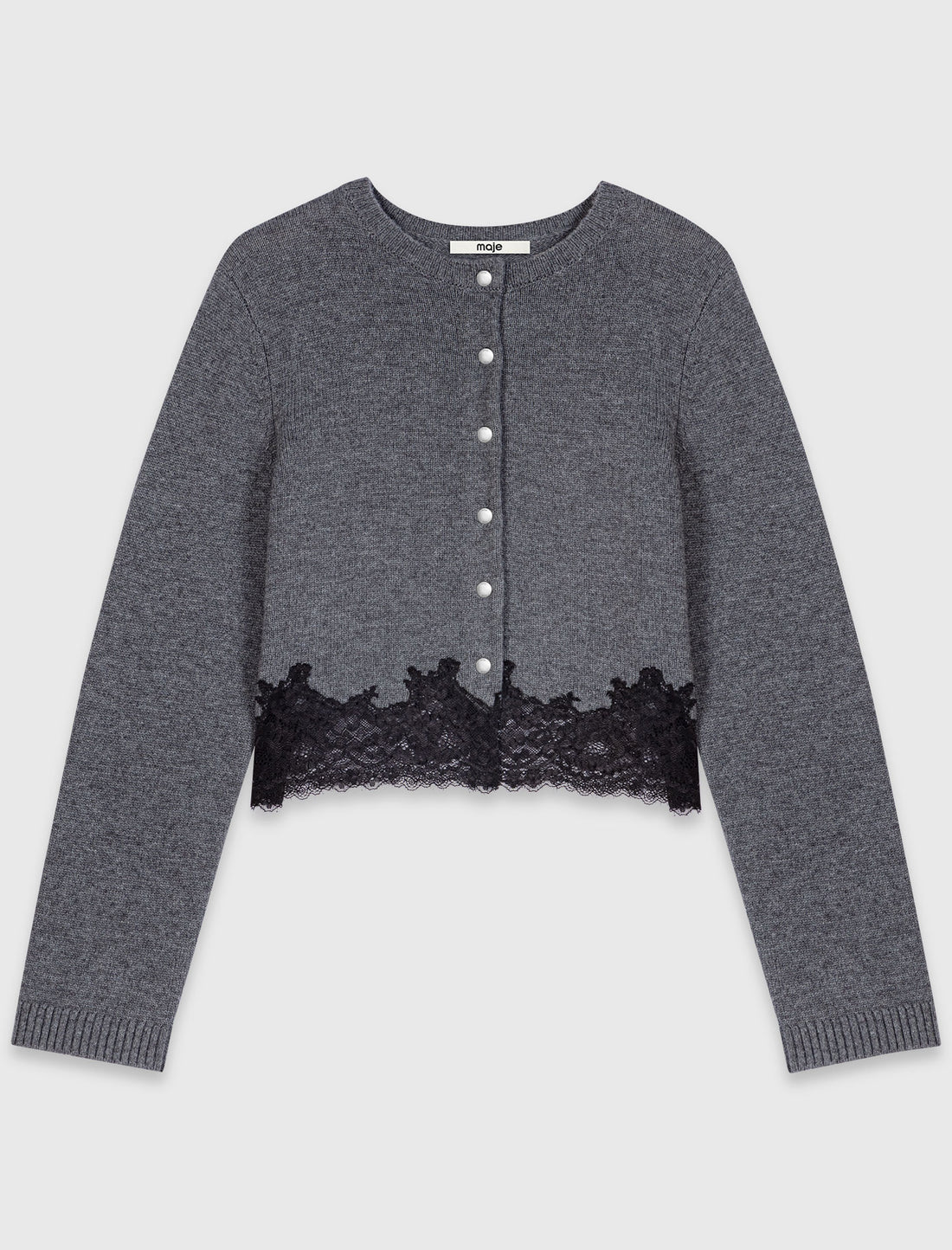 Twinset con acabados de encaje