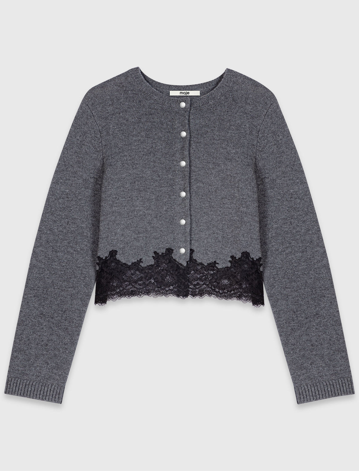 Twinset con acabados de encaje