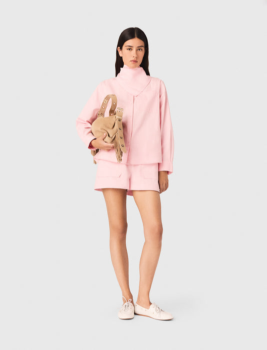 Camisa con pañuelo desmontable