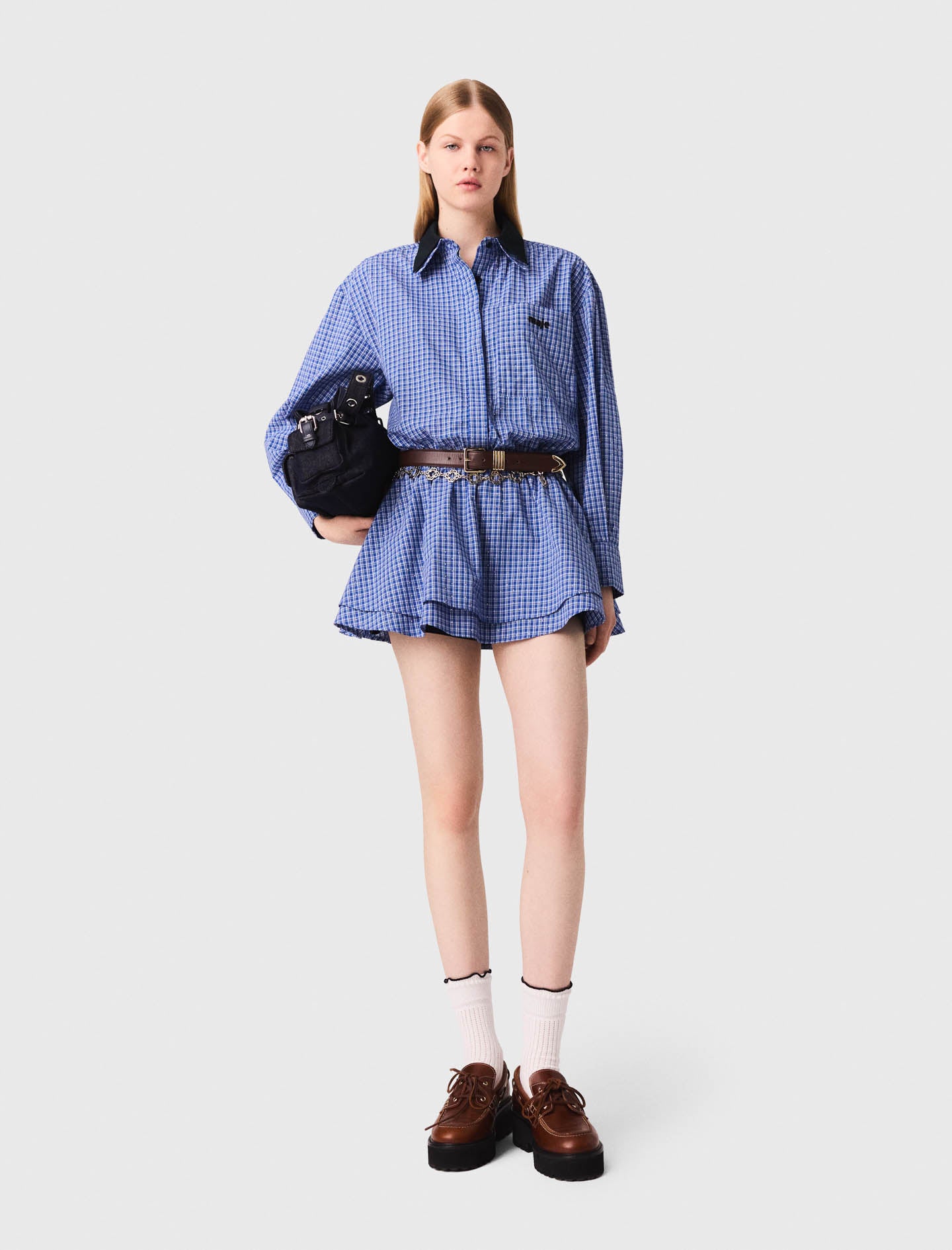 Mono de algodón elástico con strass