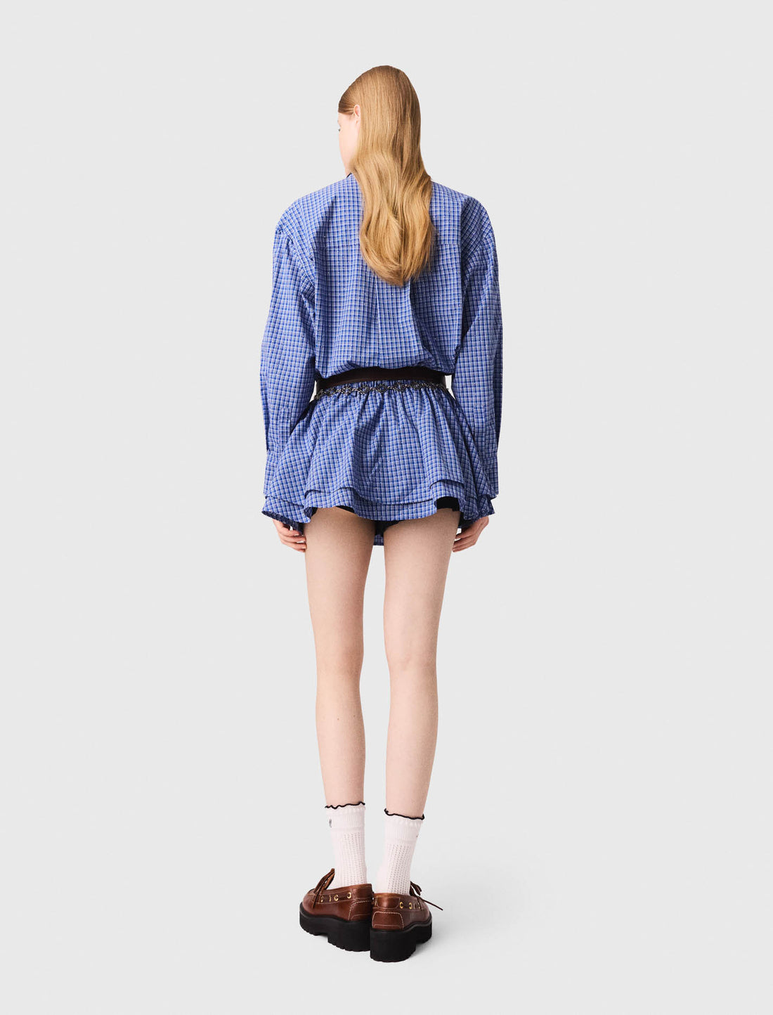 Mono de algodón elástico con strass