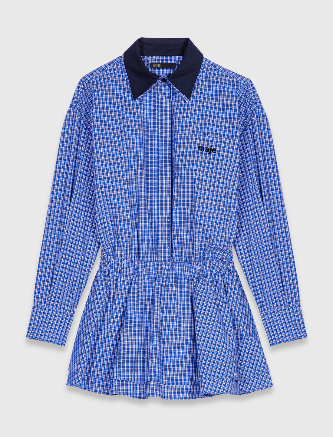 Mono de algodón elástico con strass