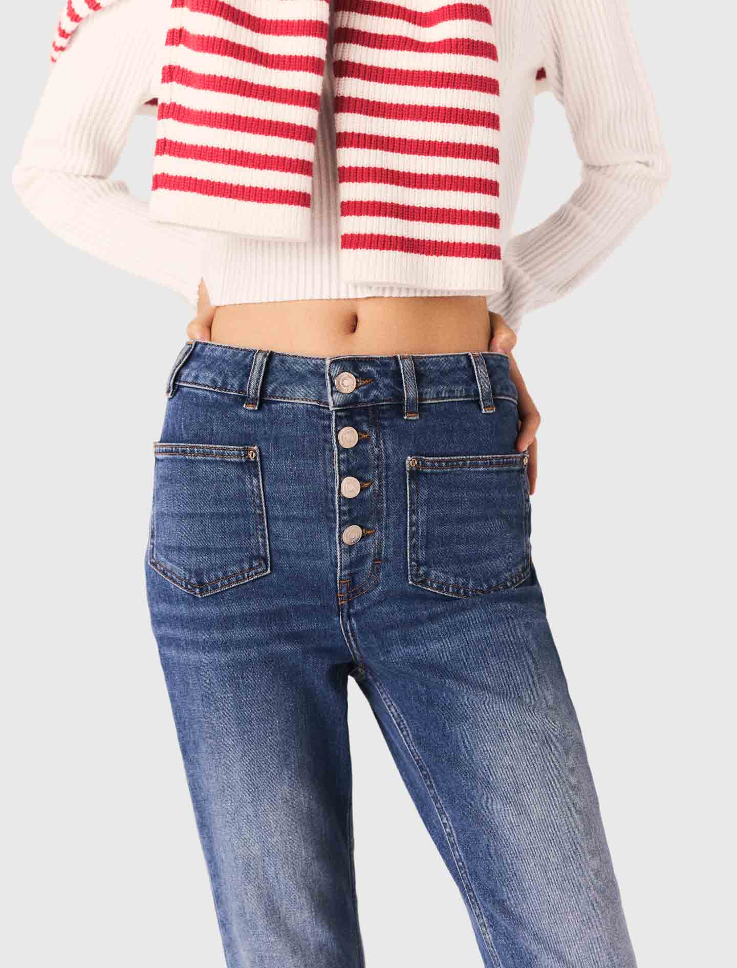 Vaqueros con bolsillos